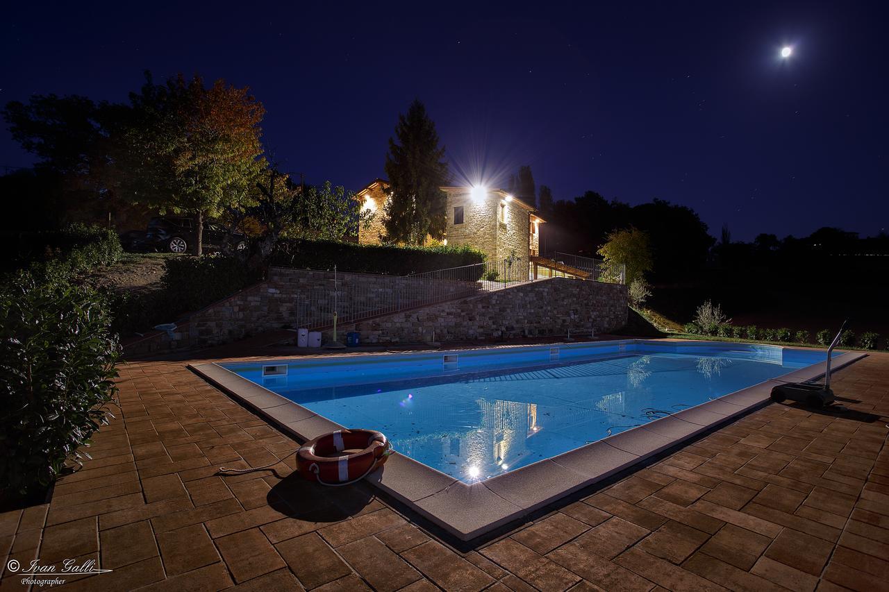Agriturismo La Cima Hotel Gubbio Esterno foto